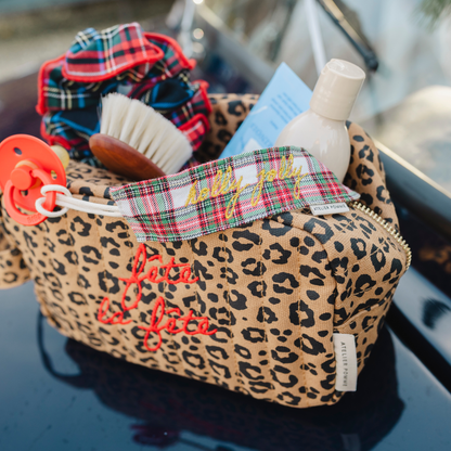POUCH LEOPARD | ÉDITION DE NOËL