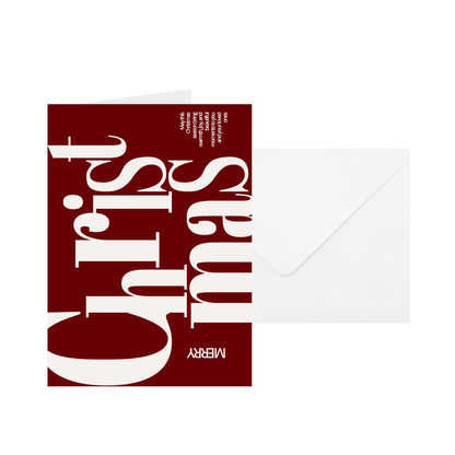 WENSKAART | XMAS EDITION