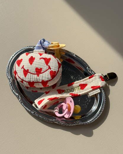 PACIFIER CORD | THE BROWN STRIPE