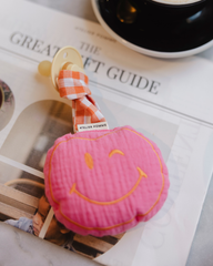 PACIFIER CLOTH POMME | BLOWY BUBBLEGUM