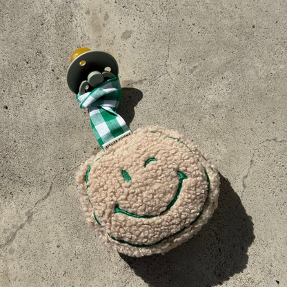 PACIFIER CLOTH  POMME | TEDDY EASY EMERALD