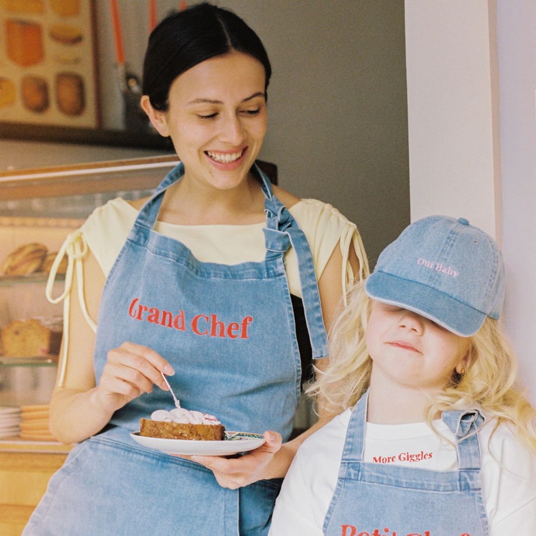 APRON PETIT CHEF | DENIM