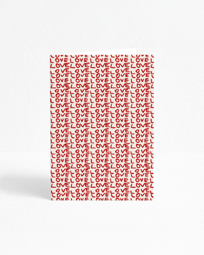 WENSKAART | LOVE LOVE LOVE