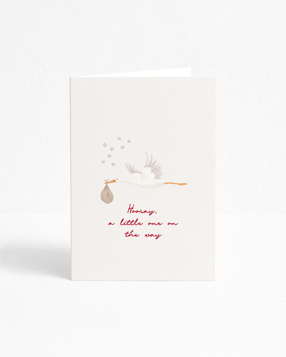 WENSKAART | HOORAY, A LITTLE ONE ON THE WAY