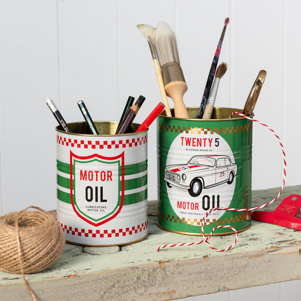 Storage Tins | Motor Oil