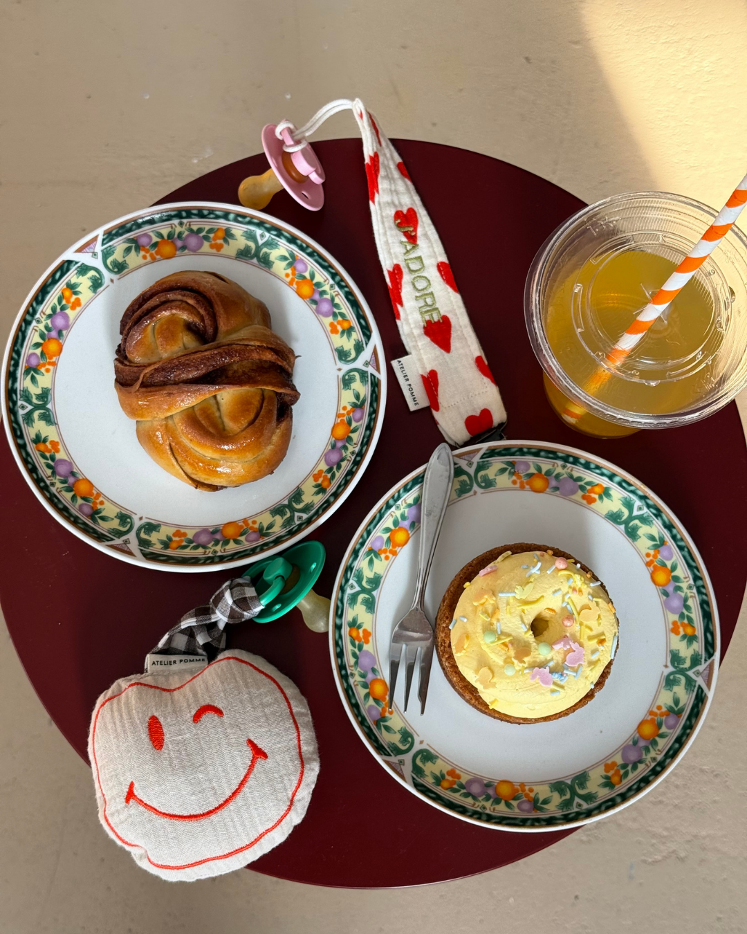 PACIFIER CORD | THE BROWN STRIPE