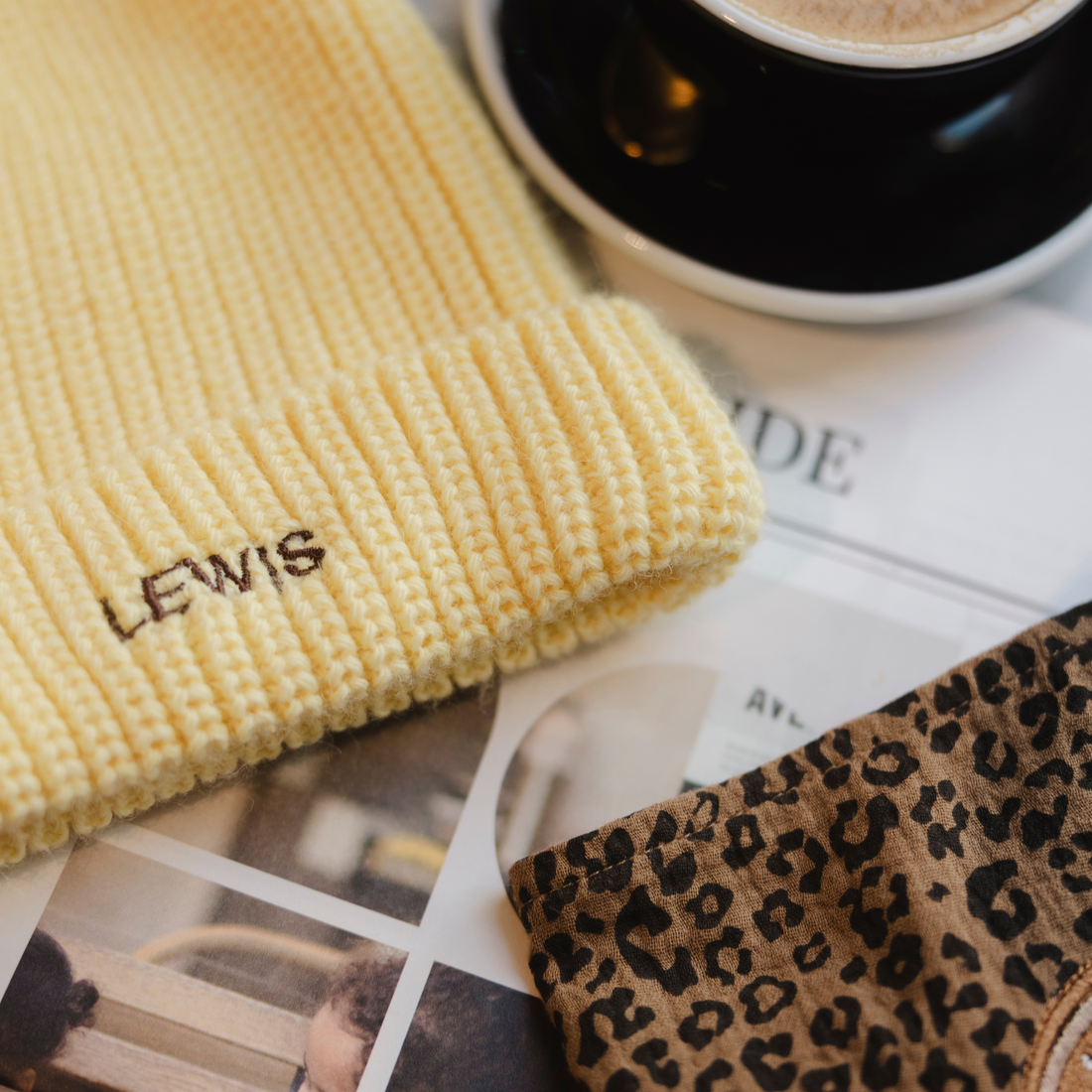 BEANIE BABY | BUTTER YELLOW | ÉDITION DE NOËL