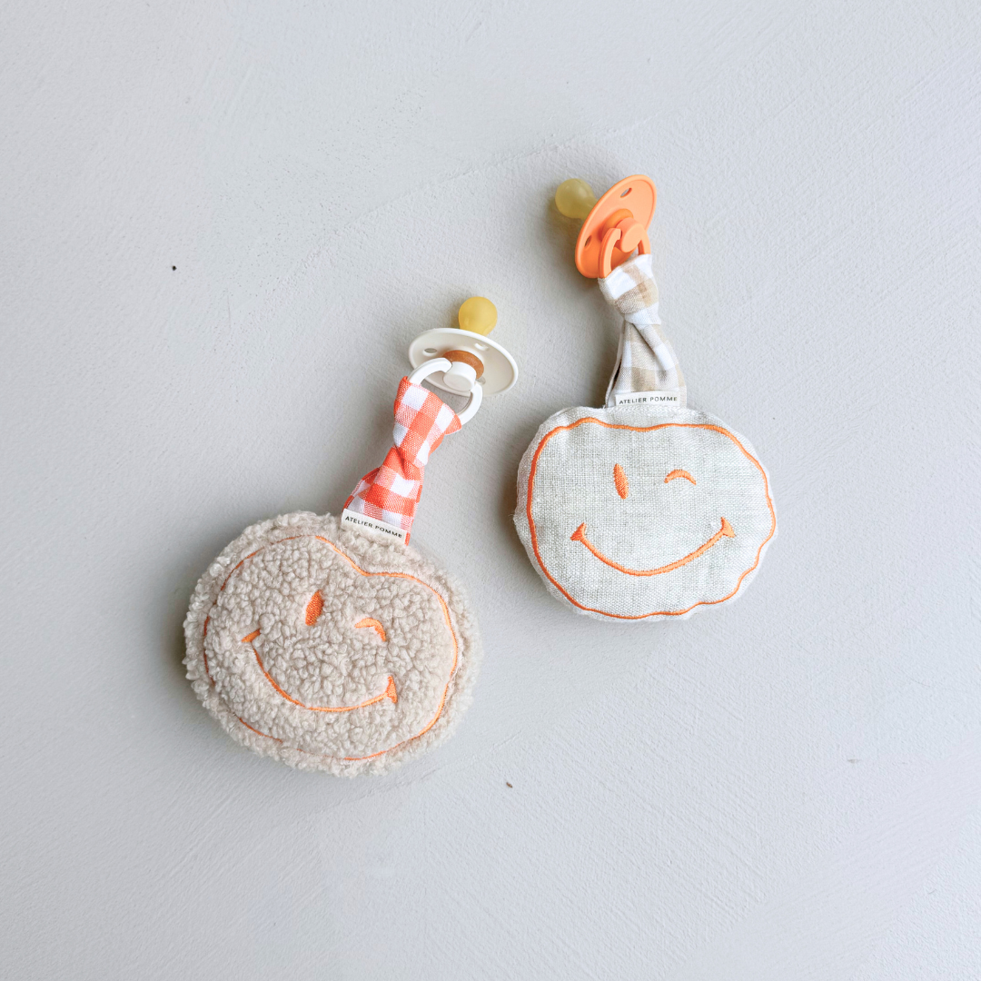 PACIFIER CLOTH  POMME | TEDDY OOPSY ORANGE