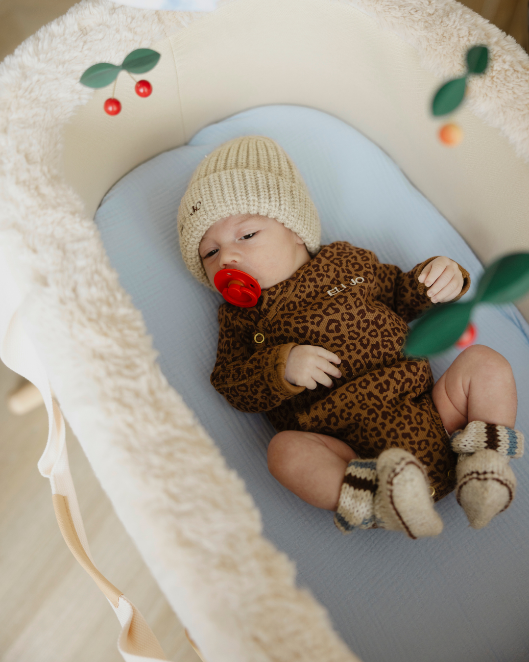 BIBS PACIFIER | RUBY RED