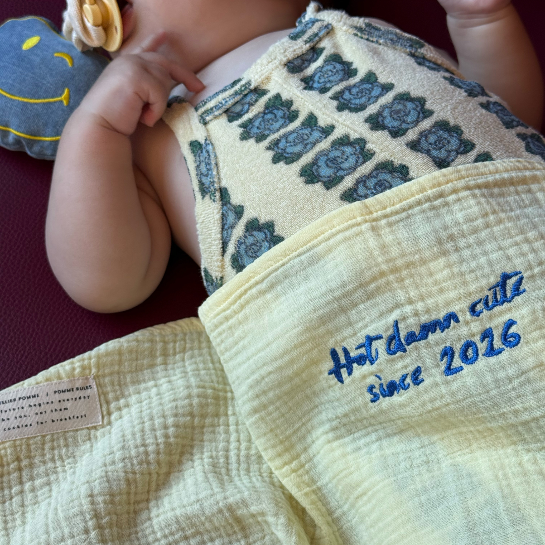 HUGE TOWEL | BUTTER YELLOW