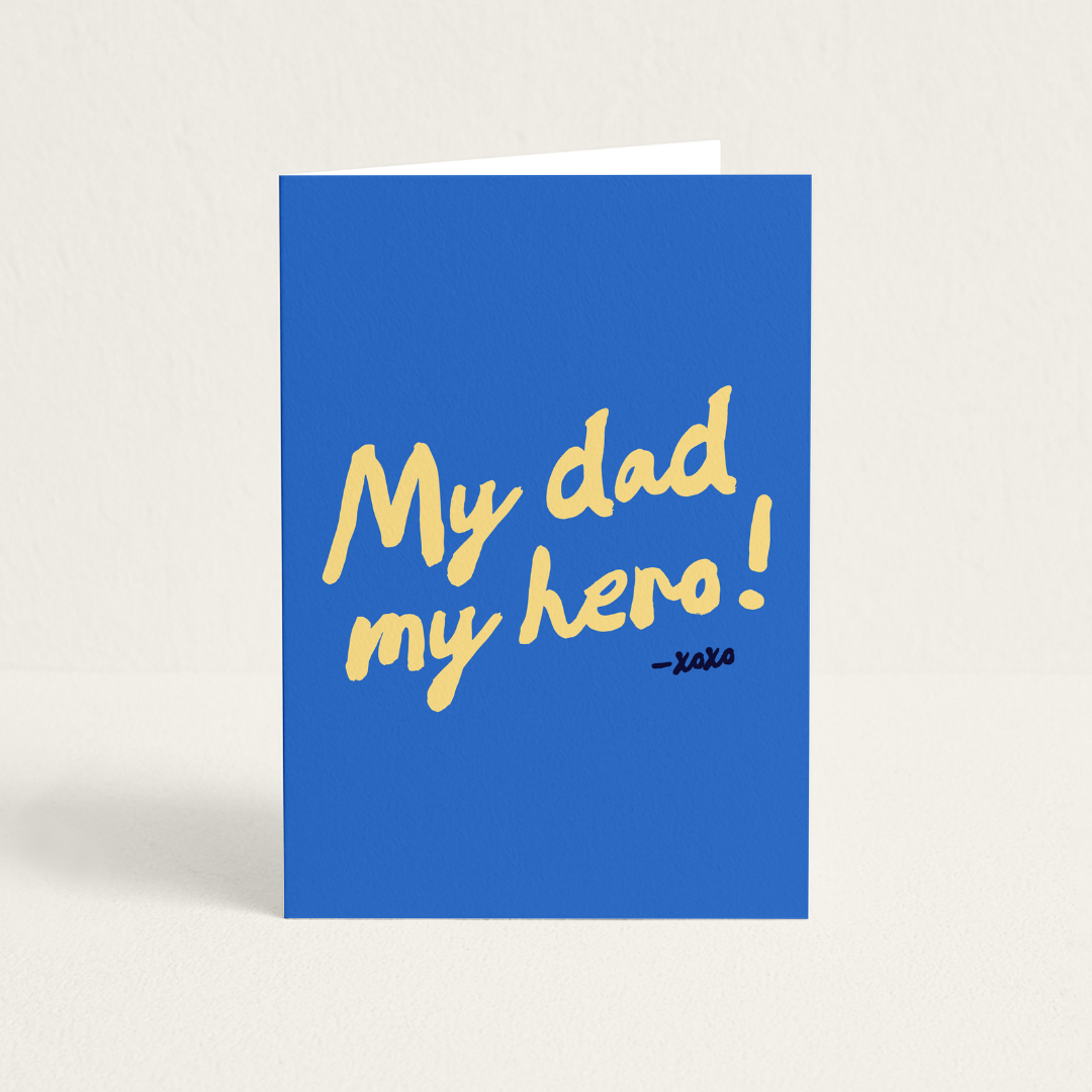 Post Card | Super Dad
