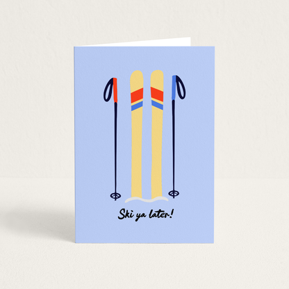 Post Card | Ski Ya Later 