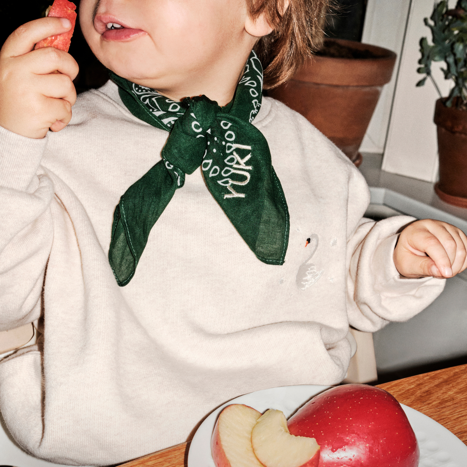groen bandana sjaaltje, personaliseren