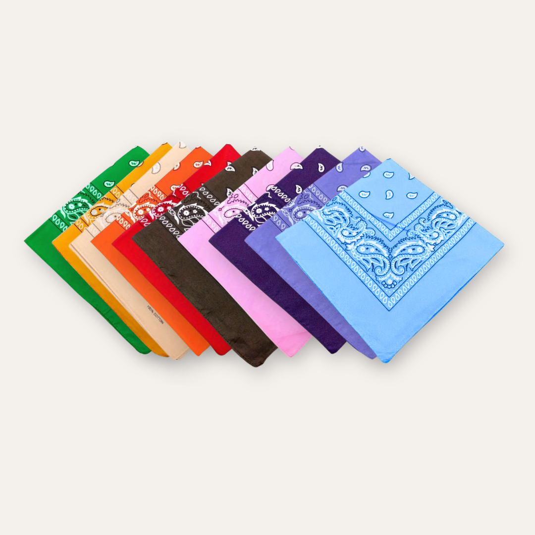 bandana sjaal in alle kleuren