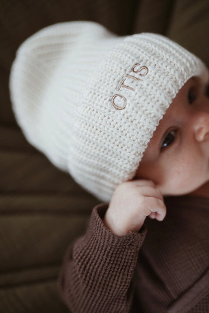 Beanie baby cosy white