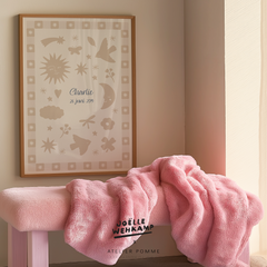 BIRTH POSTER | BONJOUR BEIGE