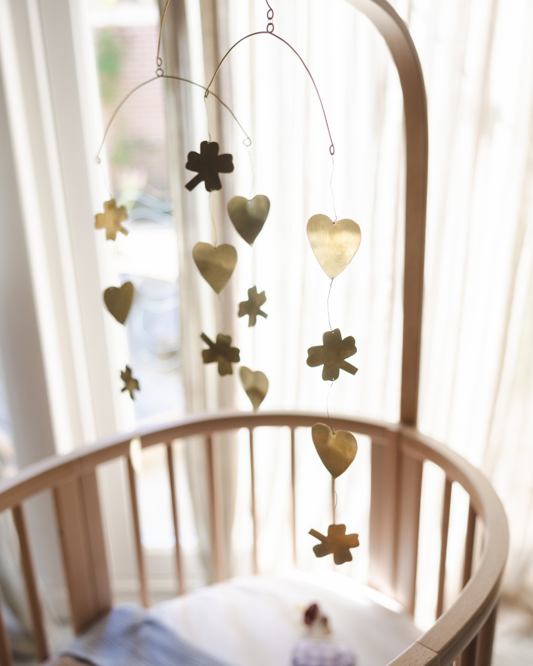 BRASS MOBILE | HEARTS &amp; CLOVER