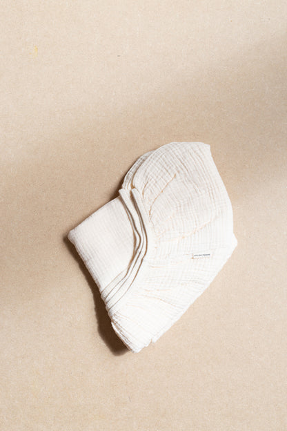 Fitted sheet crib cosy white 