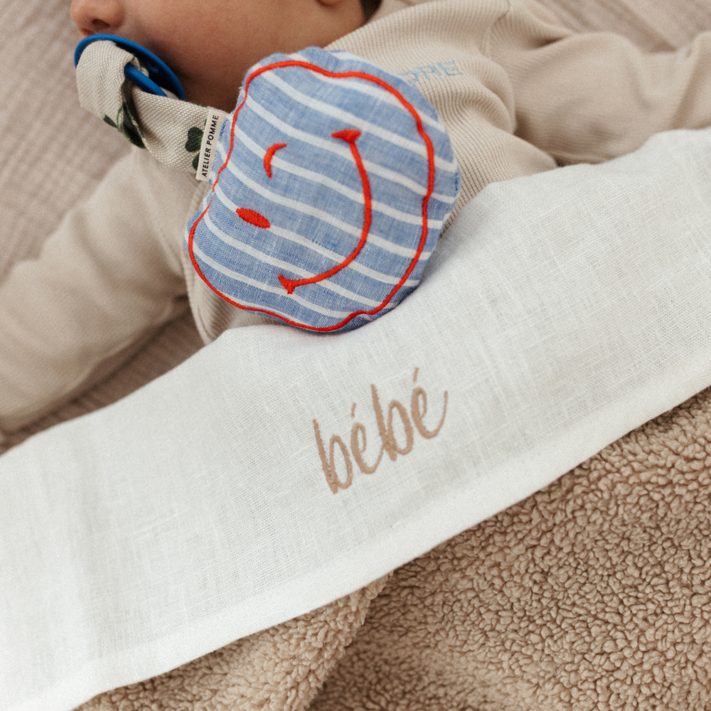 FLAT SHEET COT | LOVELY LINEN COSY WHITE