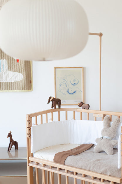 Flat sheet crib better brownie 