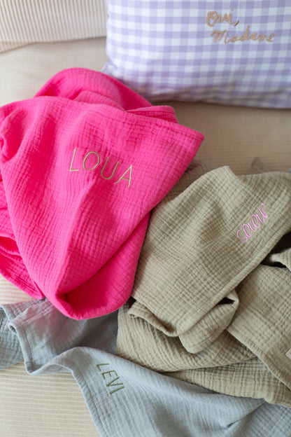 Flat sheet crib morning moss