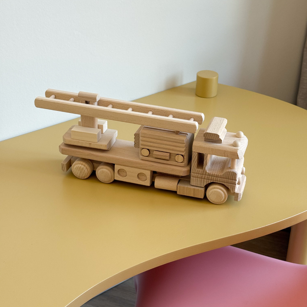 Wooden toy | Fire truck