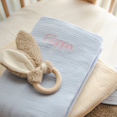 GIANT SWADDLE | DREAMY BLUE