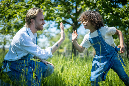 Denim schorten voor volwassenen en kids