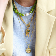 GOLD LINK NECKLACE