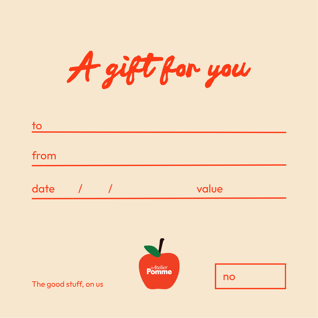 PHYSICAL GIFT CARD  