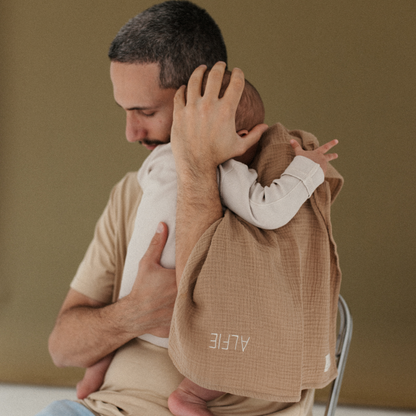 Huge towel fine brown 