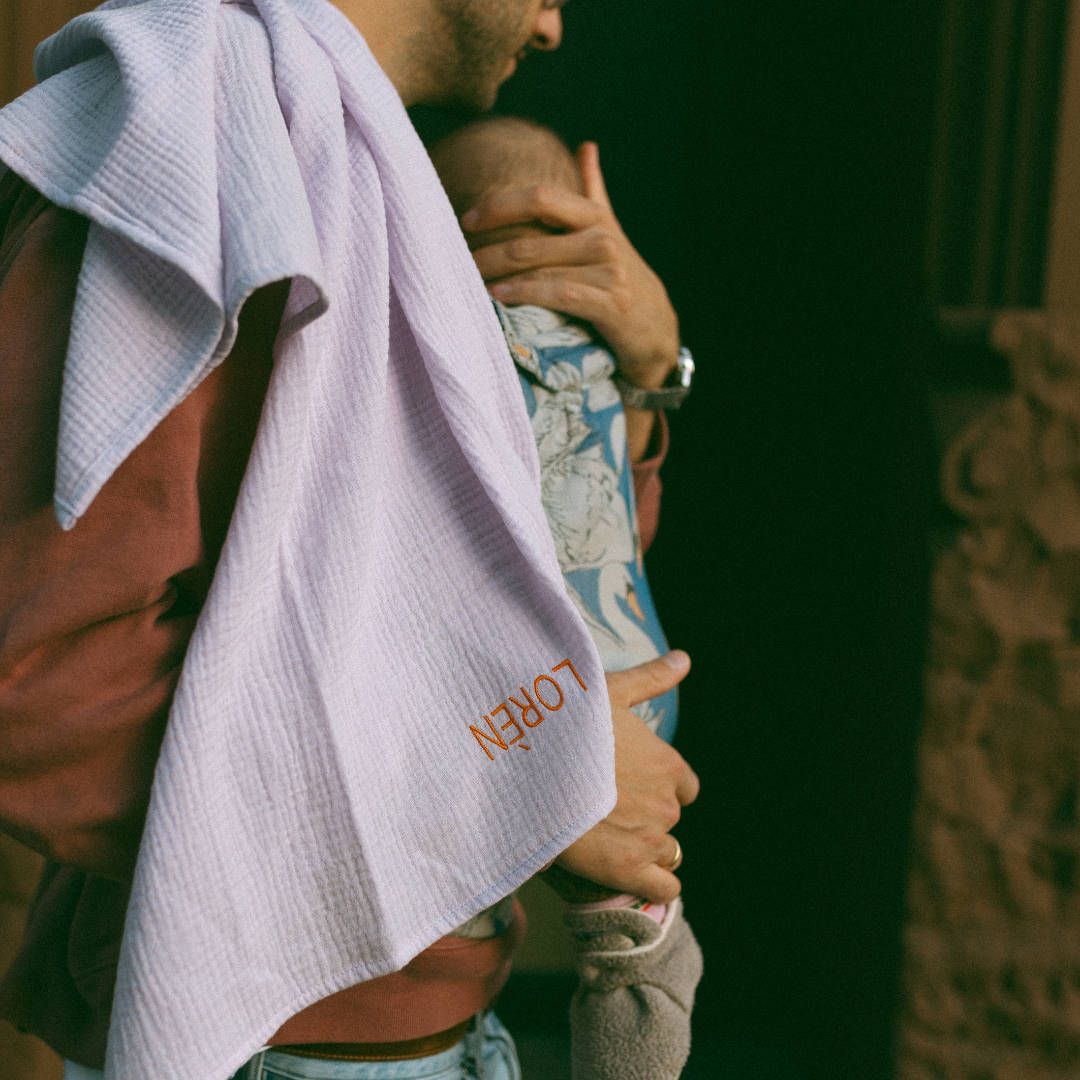 Huge towel lucky lila 