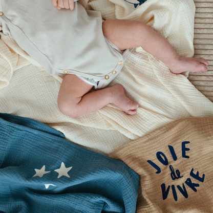 Huge towel misty blue 