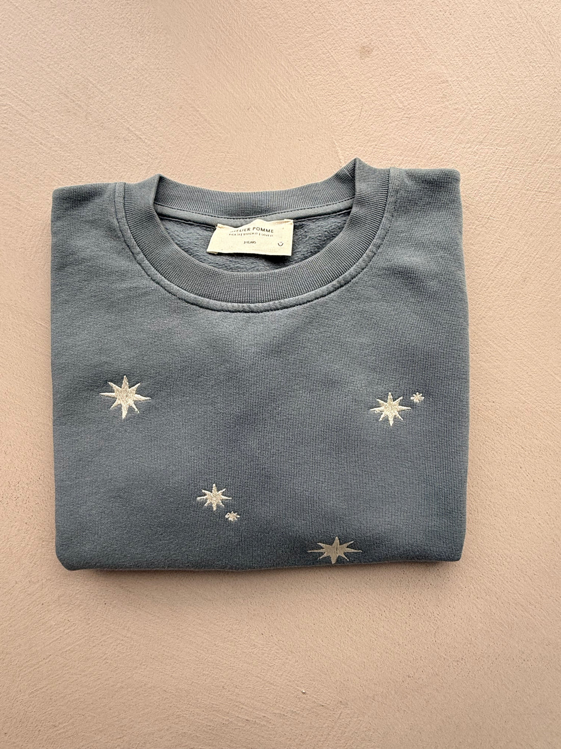 SAMPLE SALE | SWEATER MISTY BLUE 6 YEARS