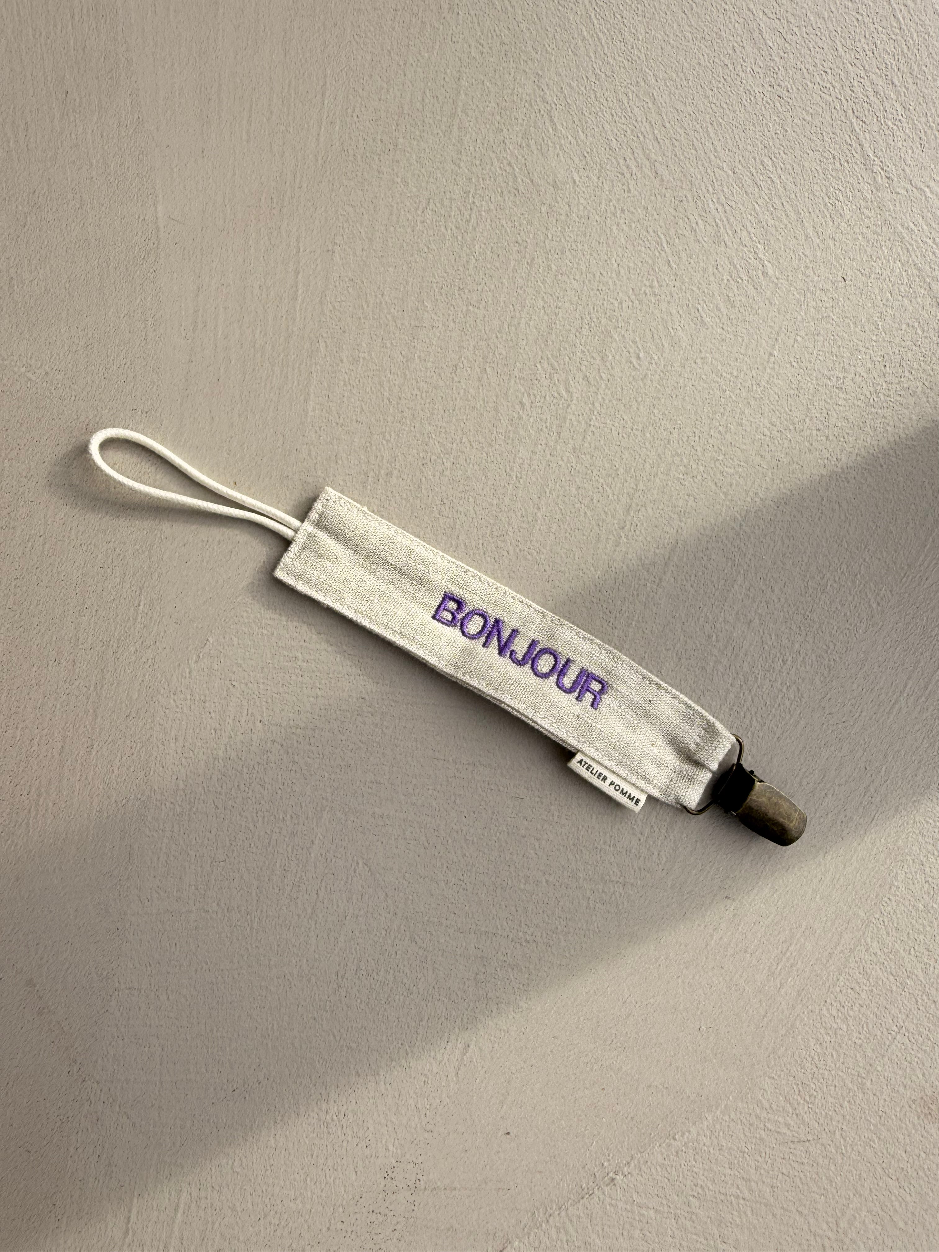 SAMPLE SALE | PACIFIER LOVELY LINEN