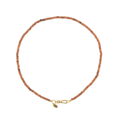 JADE NECKLACE | BROWN