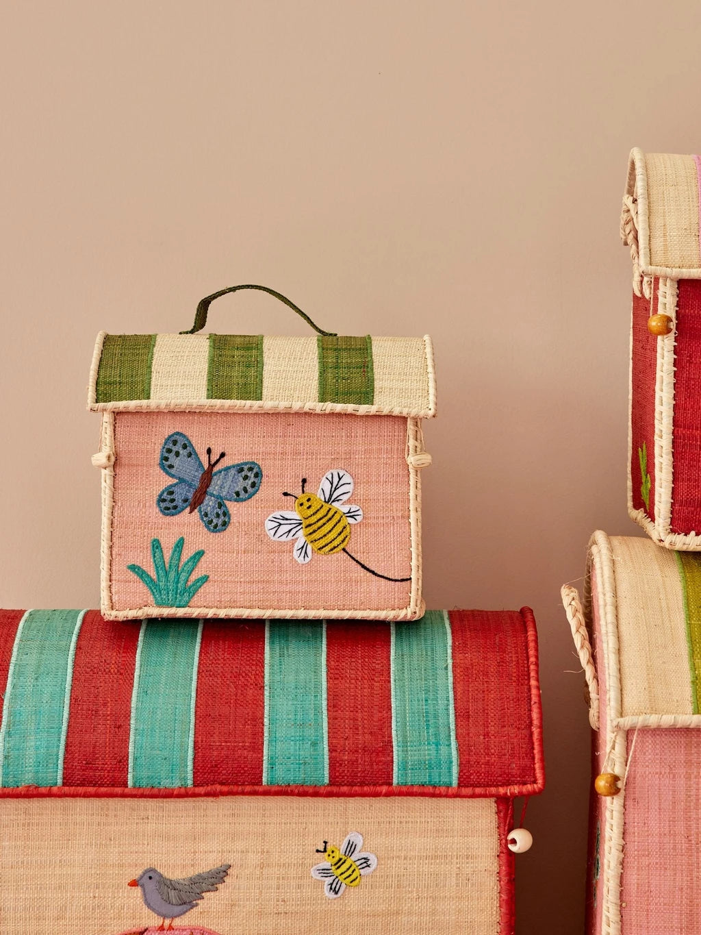 Petit Papillon | Raffia Kids Bag
