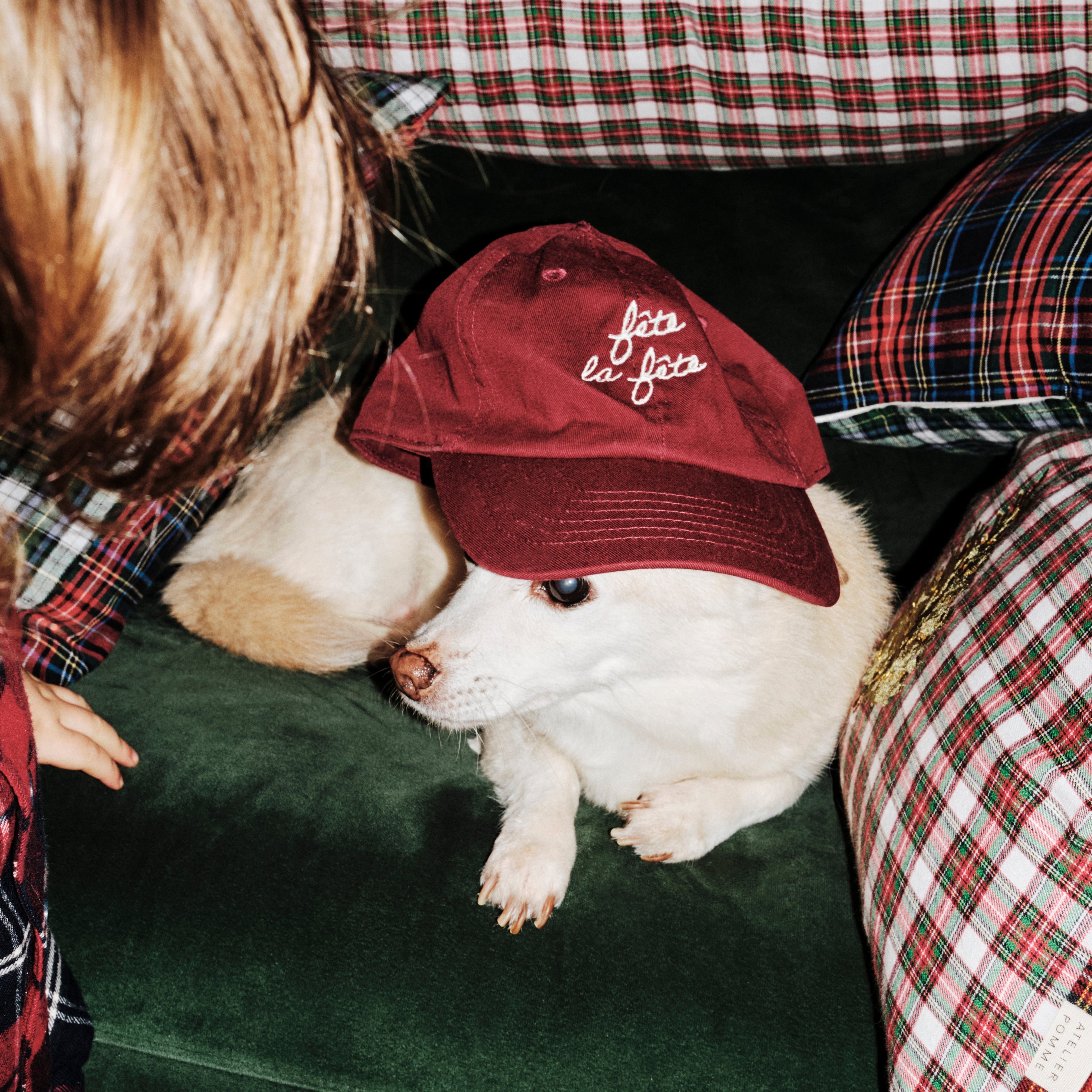 KIDS CAP BURGUNDY | ÉDITION DE NOËL
