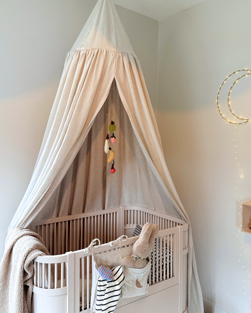 LINNEN BED HEMEL |  BONJOUR BEIGE