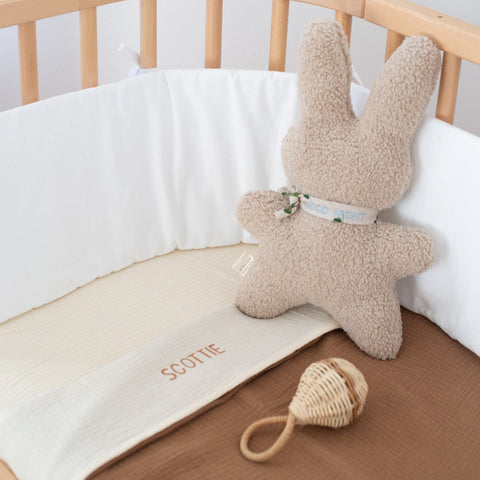 MUSLIN BED SET BETTER BROWNIE | CRIB