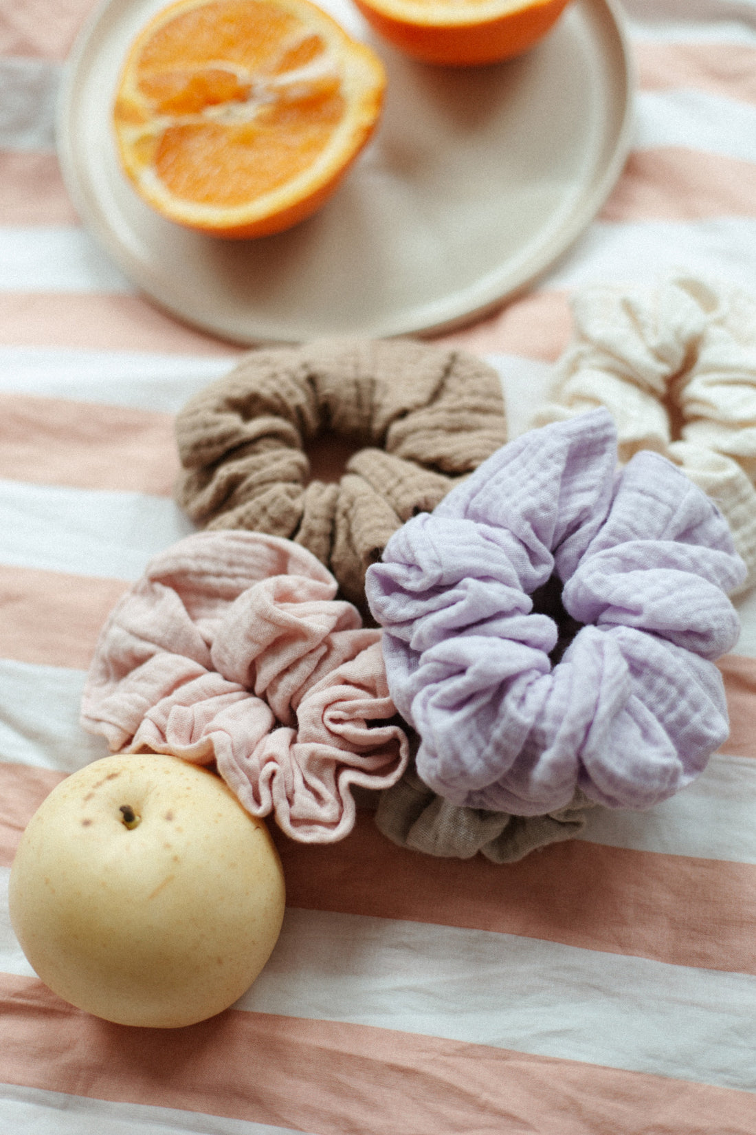 Oversized scrunchies 