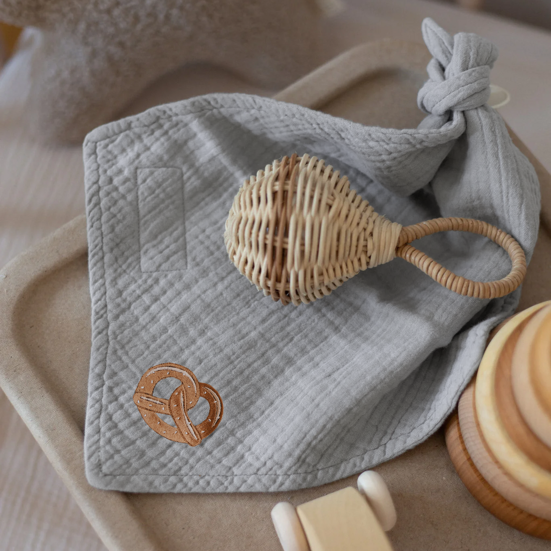 Grijze cuddle personaliseren