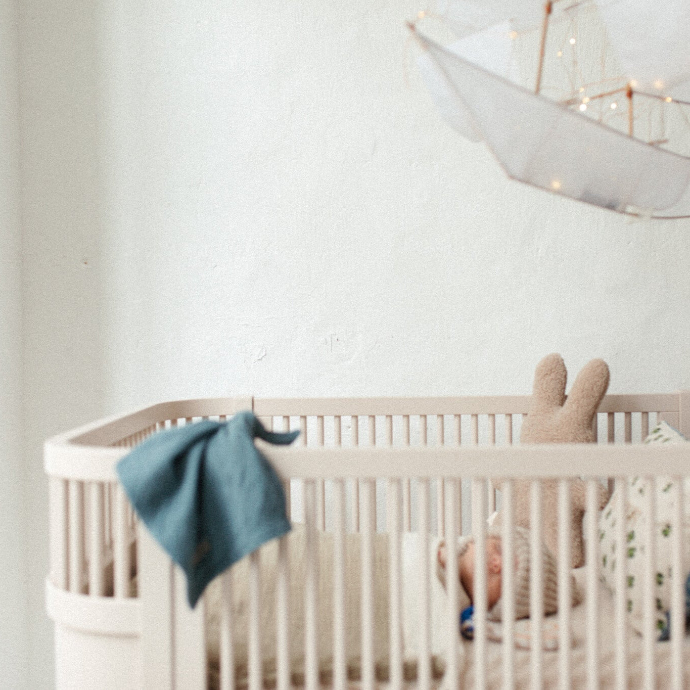 Speendoekje misty blue 