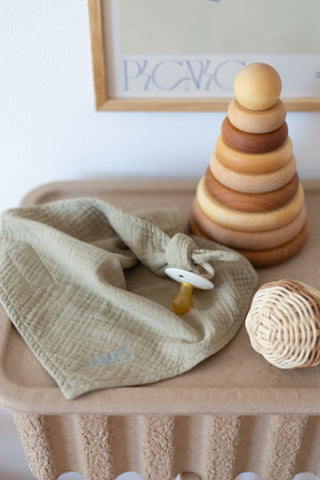 PACIFIER CLOTH  CUDDLE | MORNING MOSS