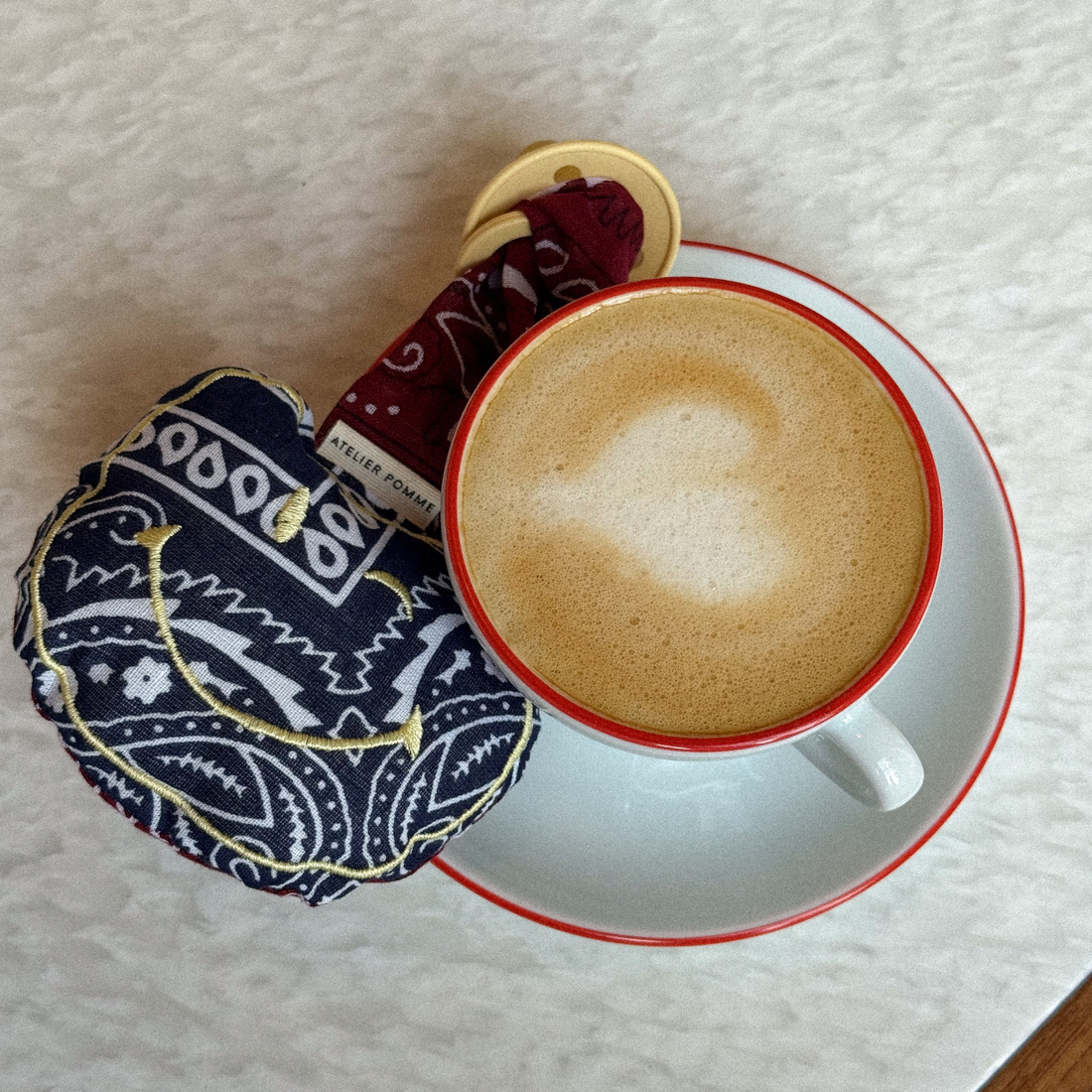 Een bandana speendoekje 