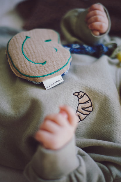 Speendoekje fine brown