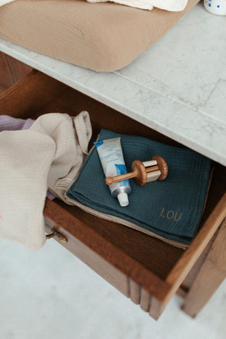 PETIT TOWEL | MISTY BLUE