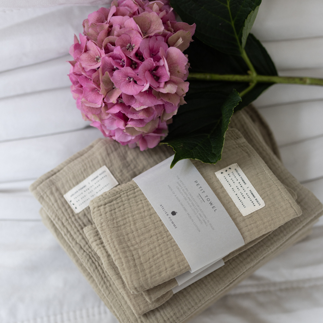 Petit towel morning moss