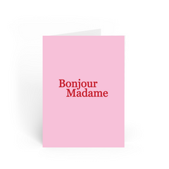 POST CARD | BONJOUR MADAME