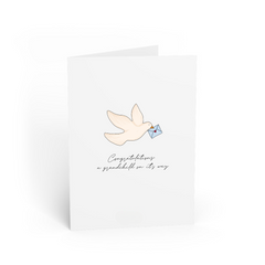 POST CARD | CONGRATULATIONS, A GRANDCHILD ON IT'S WAY